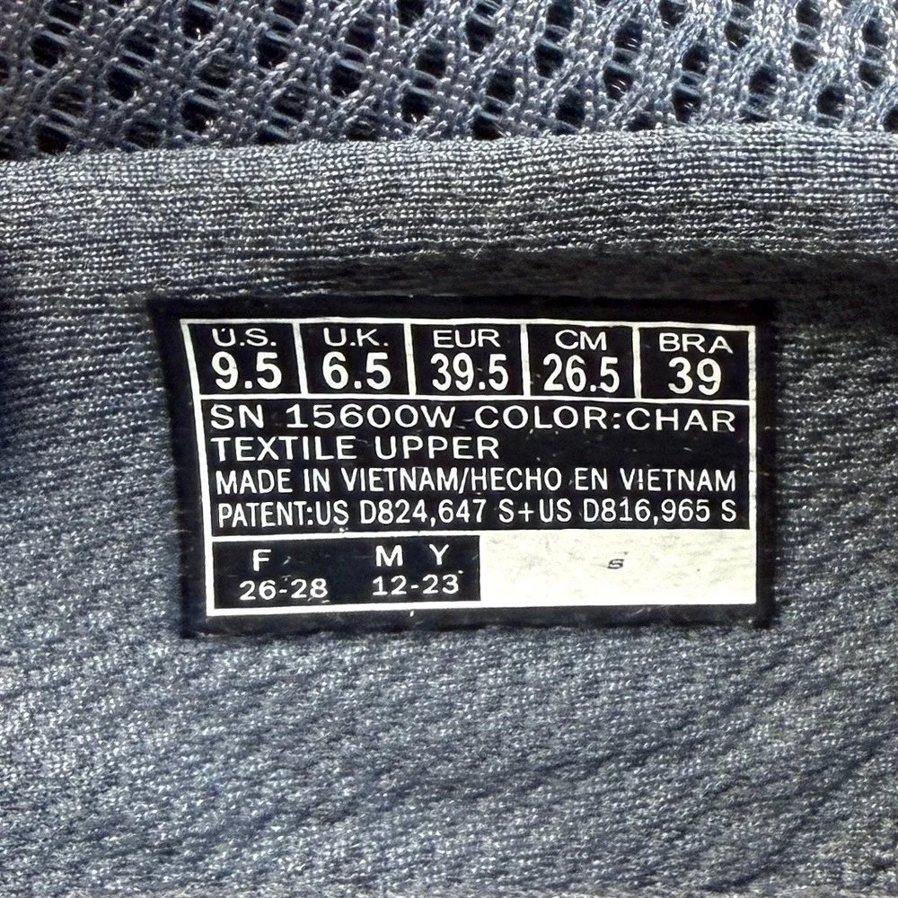 Skechers GOwalk Joy Womens 9.5 Wide Charcoal New Walking Shoes 15600W
